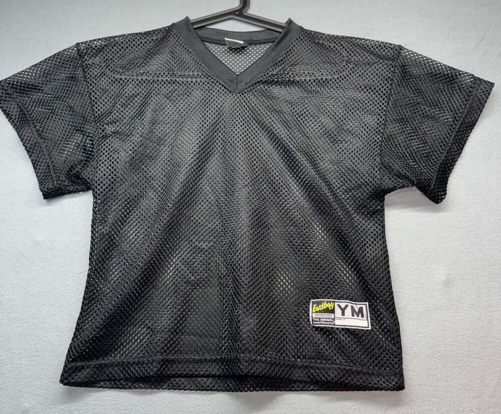 Eastboy YM Mesh Football Jersey Black Size YM